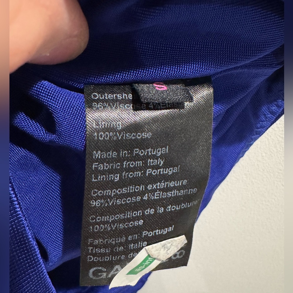 Gauge81 blue Tabuk bodysuit - Picture 9 of 10